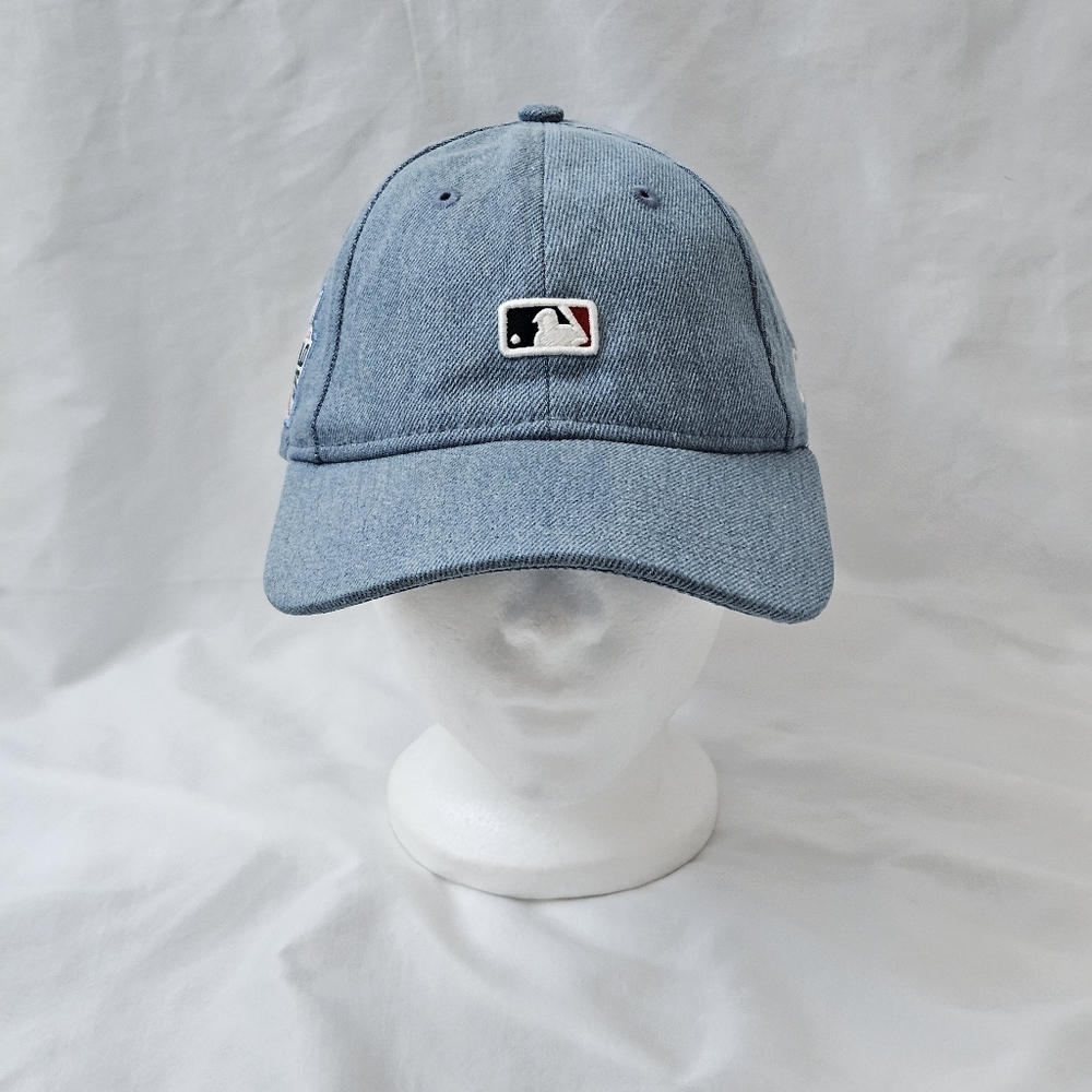 Levi's MLB 2016 World Series Denim Cap Adjustable Strapback Hat Cubs Rare - Picture 2 of 10